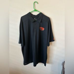 Men’s Nike Dri Fit XXL Oregon State University golf polo 100% polyester